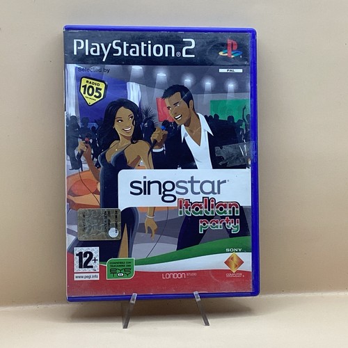 Singstar italian party ps2 - italian,