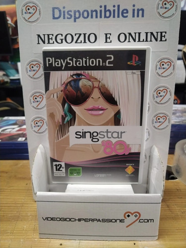 Singstar 80s ps2 usato - 80s,
