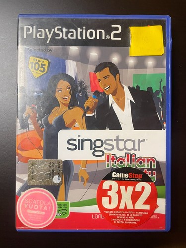 Singstar italian party ps2 - singstar,