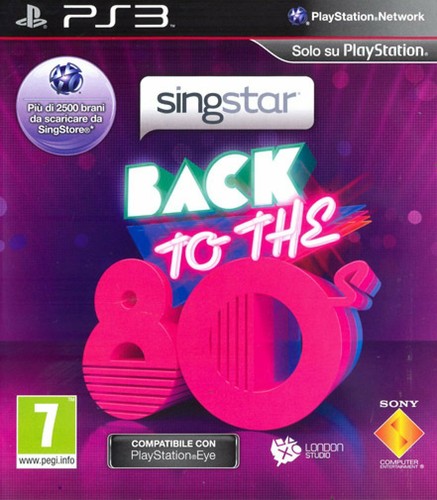 Singstar back the - singstar, 80s