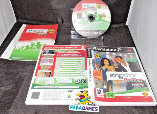 Ps2 singstar italian party - singstar, _